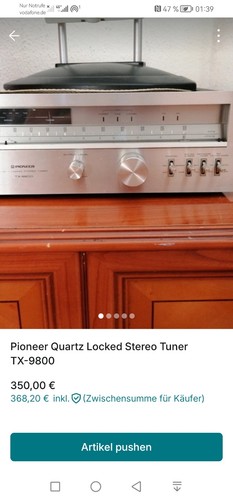 Pioneer 9800 quartz locked - pioneer,
