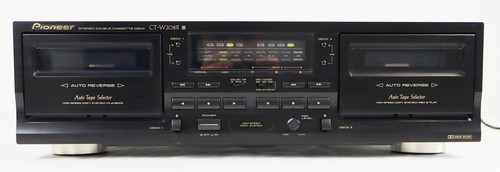 Pioneer stereo double cassette - double,