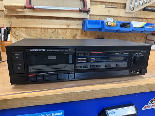 Pioneer stereo cassette deck - stereo,